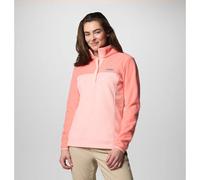 COLUMBIA Damen Rolli Benton Springs 1/2 Snap Pull Over I (2085651) L Pink Sand, Alpenglow
