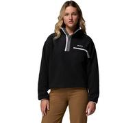 Columbia Sportswear Damen-Fleecejacke Helvetia II Cropped Half Snap schwarz/grau – S