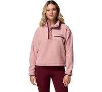 COLUMBIA Damen Rolli Helvetia II Cropped Half Snap Fleec (2092231) XL Eraser Pink, Fig, Rich Wine 659