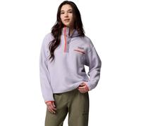 Columbia Damen Fleecepullover HELVETIA II CROPPED HALF SNAP FLEECE, pink, Gr. XL