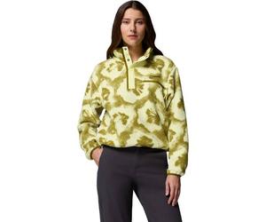 COLUMBIA Damen Rolli Helvetia II Printed Cropped Half Sn (2098501) S Citron Haze, Sprayflower