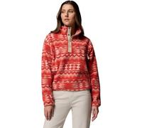 COLUMBIA Damen Rolli Helvetia II Printed Cropped Half Sn (2098501) S Poppy Red, Retrotree