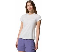 COLUMBIA Damen Shirt Bluebird Canyon II SS Crew (2164482) M White, Florage Jacquard