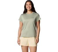 COLUMBIA Damen Shirt BlueVista Hill SS Crew (2119301) XL Safari Heather