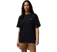 COLUMBIA Damen Shirt Rolling Bend Graphic Oversized Tee (2120031) L Schwarz