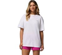 Columbia Damen Rolling Bend Graphic Oversized T-Shirt (Größe L, weiss)