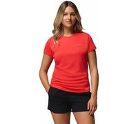 Columbia Zero Rules™ Light Crew Kurzarm-t-shirt M Poppy Red