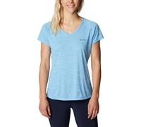 COLUMBIA Damen Shirt Zero Rules Short Sleeve Shirt (1533571) M Vista Blue Heather