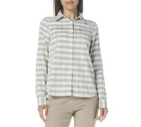 Columbia Damen Silver Ridge 3.0 Print Long Sleeve Wander-Shirt, City Grey Plaid, Groß