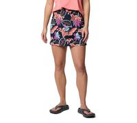 Columbia Damen-Skort Chill River, bedruckt, Hot Coral Pasteled, Klein