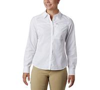 Columbia Damen Standard Silver Ridge 2.0 Langarmshirt, Weiß, Größe M