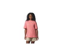 columbia damen t shirt grafik oversize rolling bend rosa S