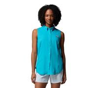 Columbia Damen Tamiami Ärmelloses Shirt, Ocean Teal, Größe M