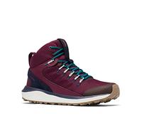 Columbia Damen Trailstorm Mid Waterproof Wanderschuh, Marionberry/Deep Water, 38 EU Weit