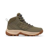 Wanderschuh COLUMBIA "TRANSVERSE™ HIKE WATERPROOF", Gr. 38,5, stone grün, raw honey, Leder, Schuhe Wanderschuh, wasserdicht (37430112-38,5) stone grün, raw honey