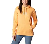 Columbia Damen Trek™ Graphic Hoodie Polo-Pullover, Sunset Peach/Aqua Haze,