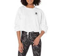Columbia Damen Trek Seasonal Ft Crew, Weiß/Schwarz CSC Stacked Logo, X-Large
