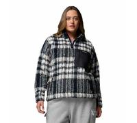 Columbia West Bend 1/4 Zip II black herringplaid (013) XS