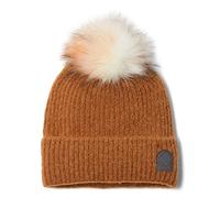 Columbia Damen Winter Blur Pom Beanie, Camel-Braun, One Size