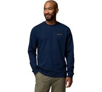 Columbia Explorers Canyon Long Sleeve T-shirt collegiate navy branded blanket (465) M