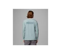 Columbia Explorers Canyon Long Sleeve T-shirt crushed blue, branded blanket (416) S