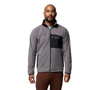 Columbia Fast Trek Overlay Full Zip Herren Rollkragenpullover, grau XXL