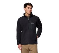 Columbia Fast Trek Overlay Full Zip Herren Rollkragenpullover, schwarz S