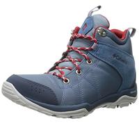 Columbia Fire Venture Mid Textile Damen Trekking- & Wanderhalbschuhe, Blau (Steel, Rocket 413), 39 EU, BL4548