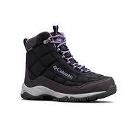 Columbia Firecamp Boot wasserdichte Schneestiefel für Damen, Schwarz (Black x Plum Purple), 37 EU