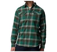 Columbia Flare Gun Stretch Flannel rain forest trails edge plaid (375) M