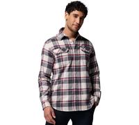 Columbia - Flare Gun Stretch Flannel - Hemd, Gr. M, grau (DarkStone/Trail'sEdgePlaid)