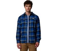 Columbia Flare Gun Stretch Flannel mtn blue trails edge plaid (434) XXL