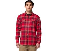 Columbia Flare Gun Stretch Flannel mtn red trails edge plaid (617) XL