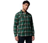 Columbia Flare Gun Stretch Flannel rain forest trails edge plaid (375) S