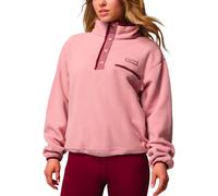 Columbia Helvetia™ II Cropped Half Snap Fleece Damen Pullover - (Größe: S/36, Rosa)