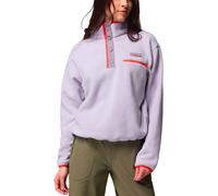 Columbia Damen Fleecepullover HELVETIA II CROPPED HALF SNAP FLEECE, pink, Gr. XS