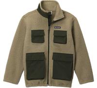 Columbia - Fleece mit Reißverschluss - Jasper Ridge Pebbled Fleece Full Zip Stone Green Greenscape - Kindergröße XXS - Khaki Khaki XXS