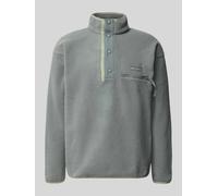 Columbia Fleecepullover mit Label-Patch Modell 'Helvetia™ II' in Oliv, Größe L