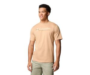 Columbia Funktionsshirt "CSC Basic" in Beige - Größe M | Herren Sportshirts