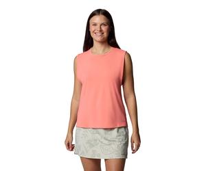 Columbia Funktionstop "Chill River Tank II" in Lachs - Größe S | Damen Outdoor Tops Shirts