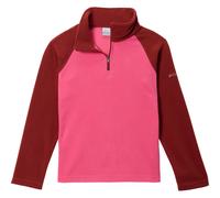 Columbia Glacial Fleece Half Zip Kinder Pullover pink Größe 132 Trekking Atmungsaktiv