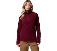 Columbia Women's Glacial 4 Half Zip Fleece Pull Over, Rich Wine, M