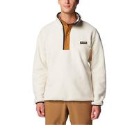 Columbia - Halbdruck Fleece - Helvetia II Half Snap Fleece Chalk für Herren - Größe S - Beige Beige S