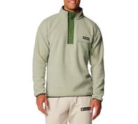 Columbia - Halbdruck Fleece - Helvetia II Half Snap Fleece Safari für Herren - Größe XL - Gelb Gelb XL