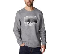 Columbia Hart Mountain Graphic Crewneck Sweat | Pullover für Herren | Grau L