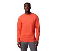 Columbia Hart Mountain II Crew Herren-Sweatshirt, Zing Heather, Größe XXL