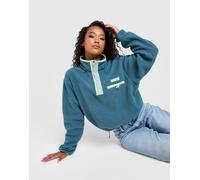 Columbia Helvetia Crop Fleece Top Damen - Damen, Blau - M