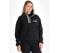 Columbia Women's Helvetia II Cropped Sherpa Half Snap Fleece black (008) L