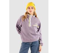 Columbia Helvetia II Cropped Half Snap Fleece Half-Zip Fleece Pullover shale purple / lvd prl / cit Damen Gr. S