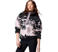 Helvetia II Printed Cropped Half Snap Women L mehrfarbig dunkelbraun - Farbe shale purple sisters